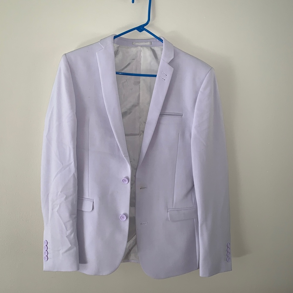 ASOS skinny fit blazer lilac